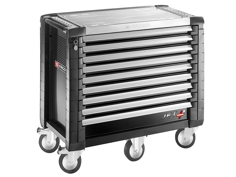 Facom JET.9GM5 JET.9GM5 Roller Cabinet 9 Drawer Black
