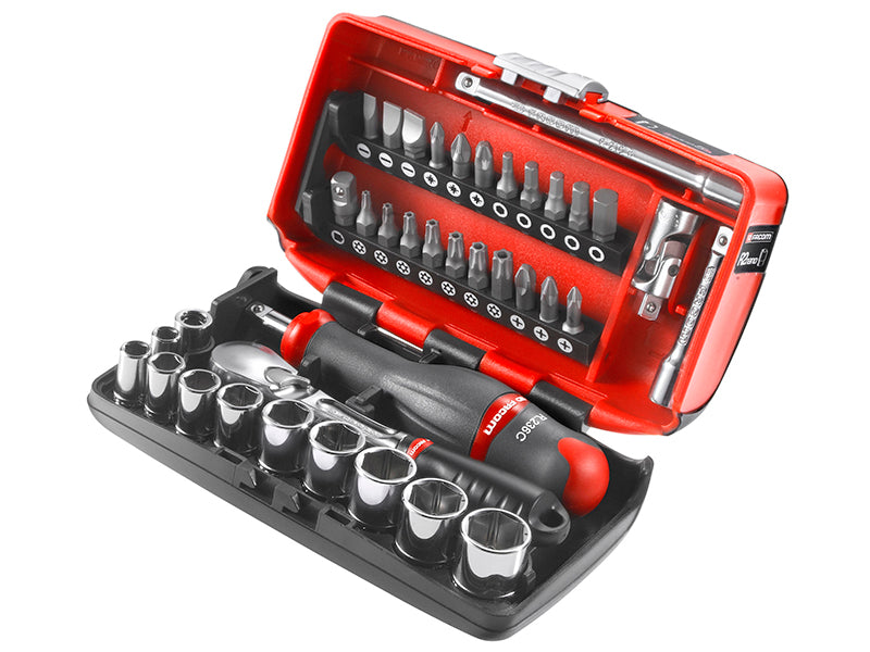 Facom RL.NANO1PB RL.Nano1PB Nano Socket Set Metric 1/4in Drive