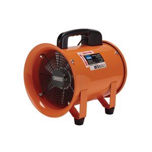 Draper 230V Air Mover Ventilator, 8/200mm, 180W19406 19406 230V Air Mover Ventilator, 8"/200mm, 180W