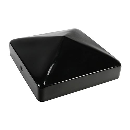 TIMCO Post Cap - Black 50mm Black Pack 1
