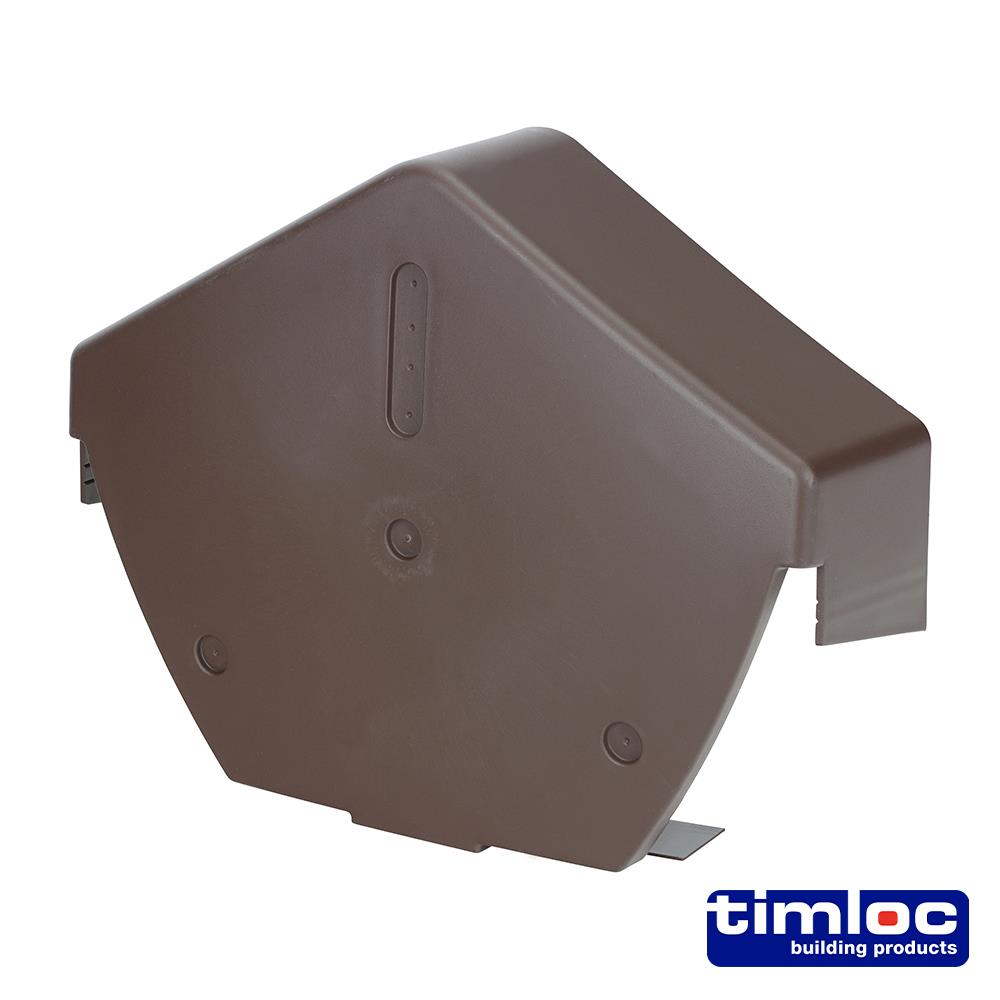 TIMCO Universal Angled Cap Brown 265 x 240 Pack 1