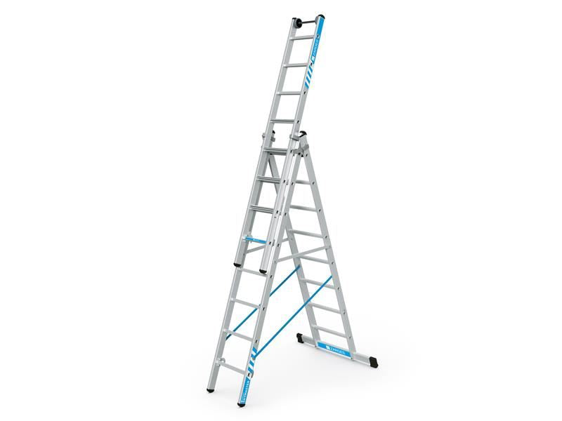 ZAR Skymaster Plus X Combination Ladder 3-Part 3 x 8 Rungs