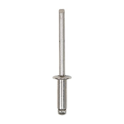 TIMCO Rivets Dome Head A2 SS 4.8 x 14 Pack 250