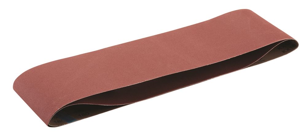 Draper 150X1220MM SANDING BELT 180G 09413 Cloth Sanding Belts, 150 x 1220mm (Pack of 2)