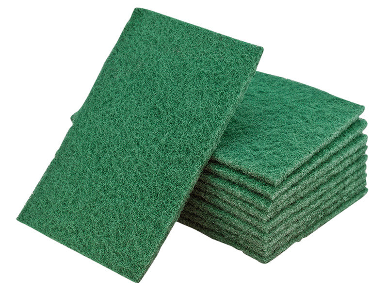 FlexipadsWorldClass 34000 Hand Pads Green Medium 230 x 150mm (Pack 10)