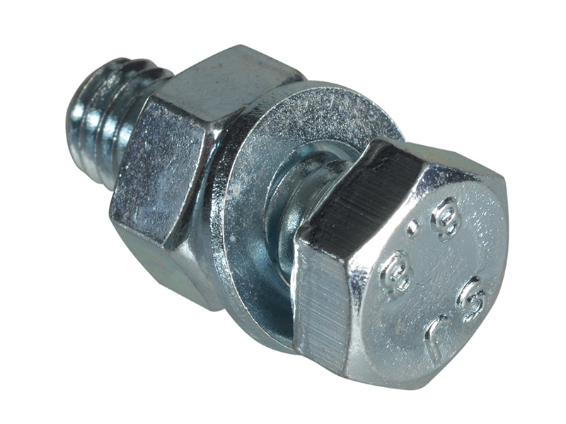 ForgeFix FPHBN616 High Tensile Set Screw ZP M6 x 16mm Forge Pack 16