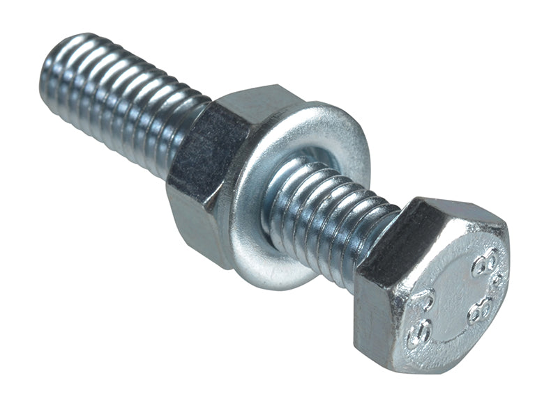 ForgeFix FPHBN630 High Tensile Set Screw ZP M6 x 30mm Forge Pack 10