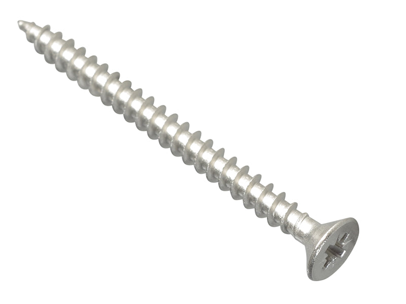 ForgeFix FPMPS560SS Multi-Purpose Pozi Compatible Screw CSK ST S/Steel 5.0 x 60mm Forge Pack 10
