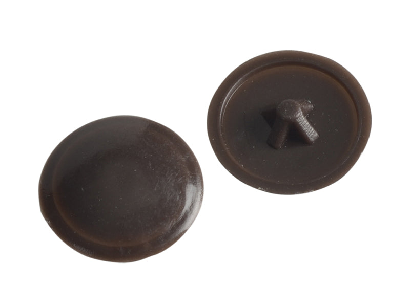 ForgeFix FPPCC1 Pozi Compatible Cover Cap Dark Brown No.6-8 Forge Pack 50