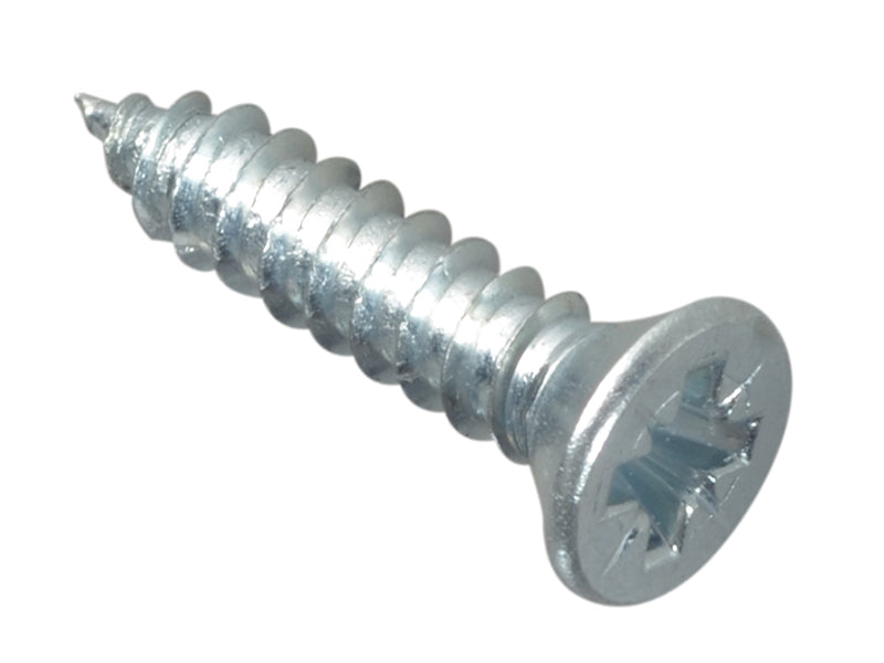 ForgeFix FPSTCSK348ZP Self-Tapping Screw Pozi Compatible CSK ZP 3/4in x 8 ForgePack 30