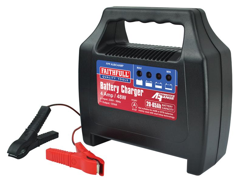 FaithfullPowerPlus XH-MCBC1204 Vehicle Battery Charger 20-65Ah 4 amp