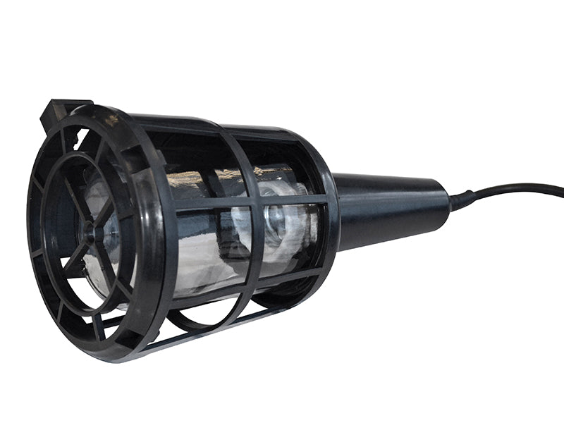 FaithfullPowerPlus YJD-A-8 Plastic Inspection Lamp (Bulb Not Included) & 3m Cable 240V