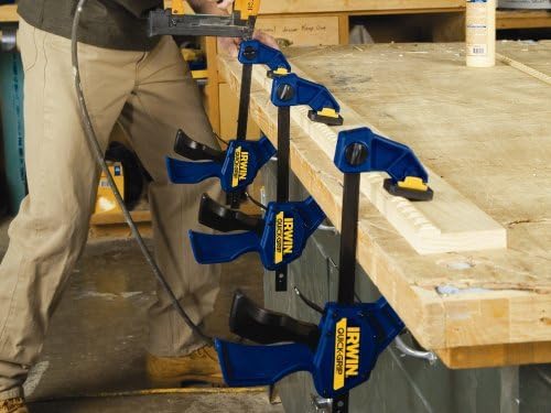 IRWIN Quick-Grip T5122QC Quick-Change Medium-Duty Bar Clamp 300mm (Twin Pack)