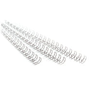 GBC 6mm A4 Bind Wires Silver Pk100