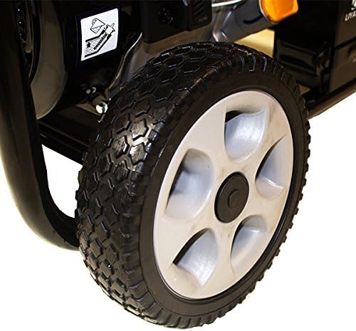 Hyundai 7kW / 8.75kVa* Recoil and Electric Start Site Petrol Generator | HY9000LEK-2