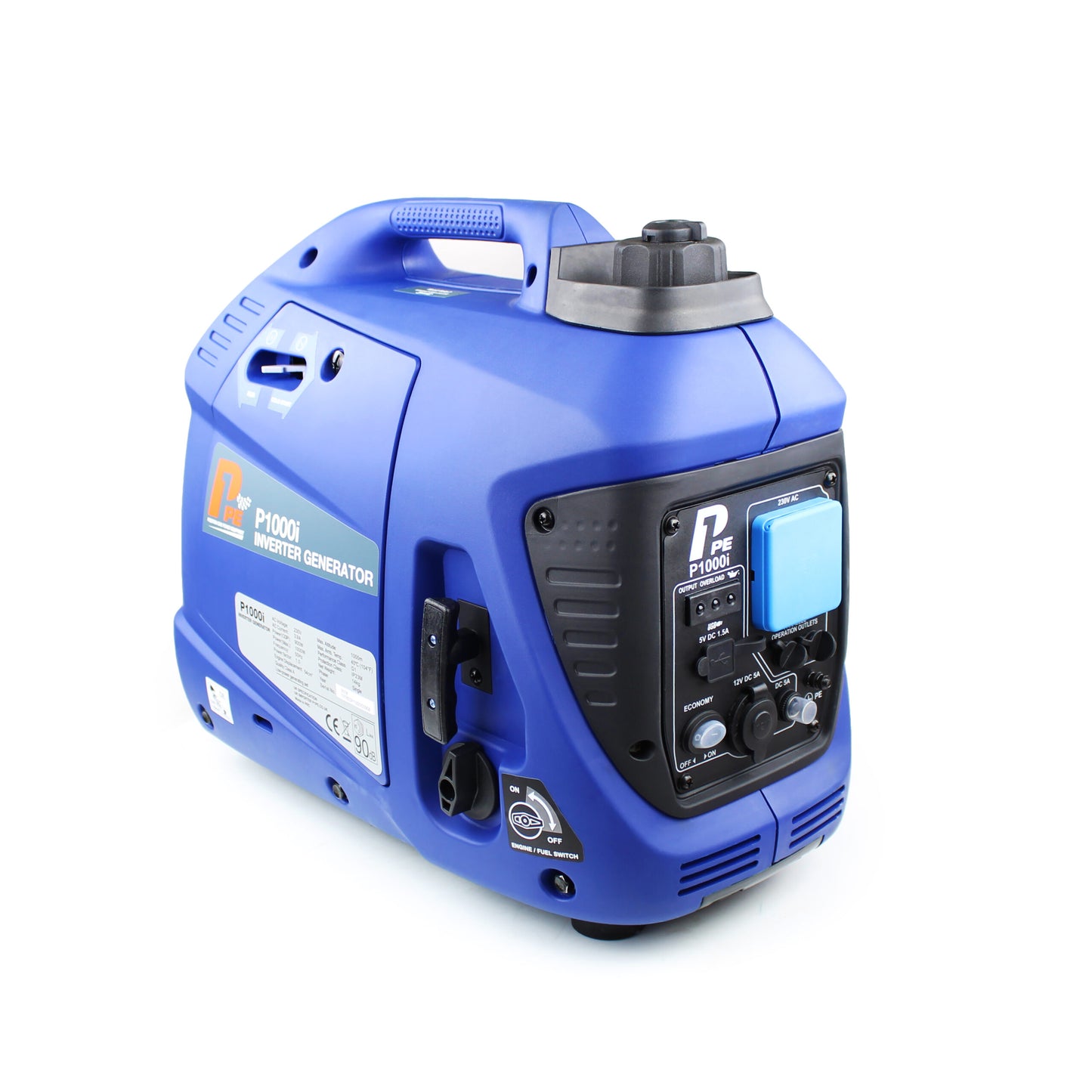 P1 1000W Portable Petrol Inverter Suitcase Generator (Powered by Hyundai) | P1000i