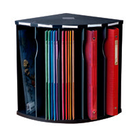 Exacompta Corner Sorter 5 Compns Blk