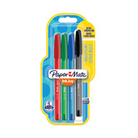 PaperMate InkJoy 100 Cap Med Ast Pk4