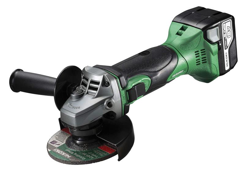 HiKOKI G18DSL2JJZ G18DSL2JJZ Angle Grinder 115mm 18V 2 x 5.0Ah Li-ion