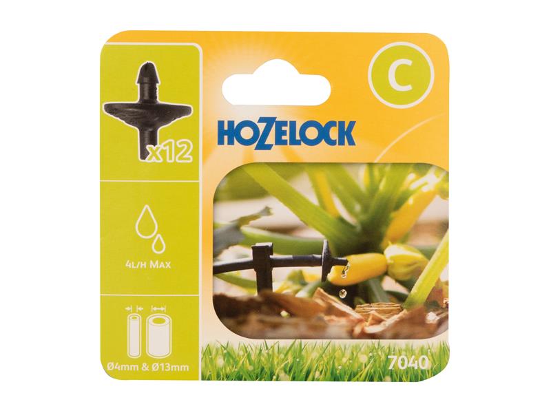 Hozelock 7040 0012 7040 Pinch Drip Dripper (Pack 12)