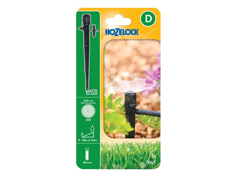 Hozelock 7041 0012 7041 Spectrum Adjustable Spray Jet (Pack 12)