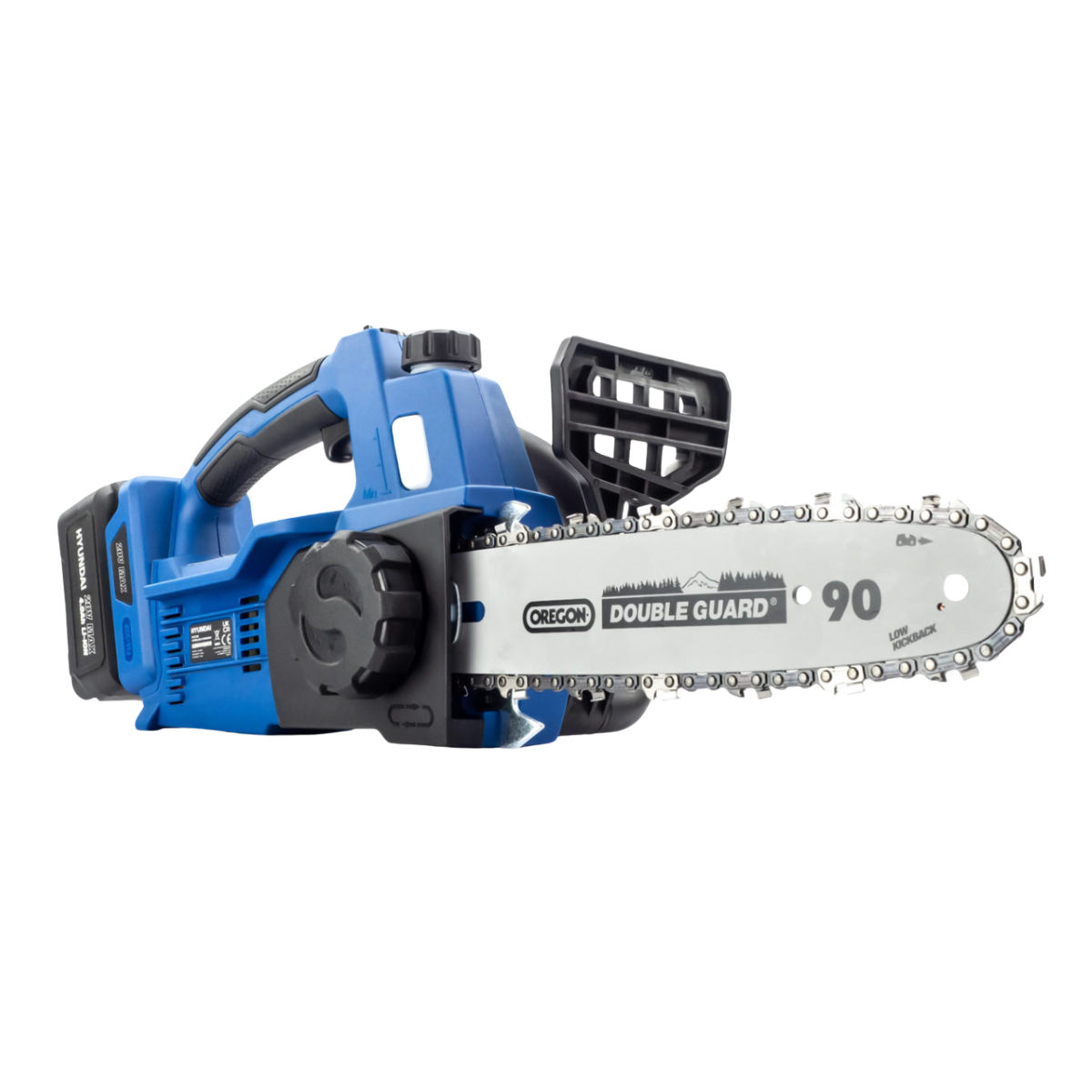 Hyundai Cordless 4Ah Chainsaw, 20v lithium ion, brushless, li-ion | HY2190