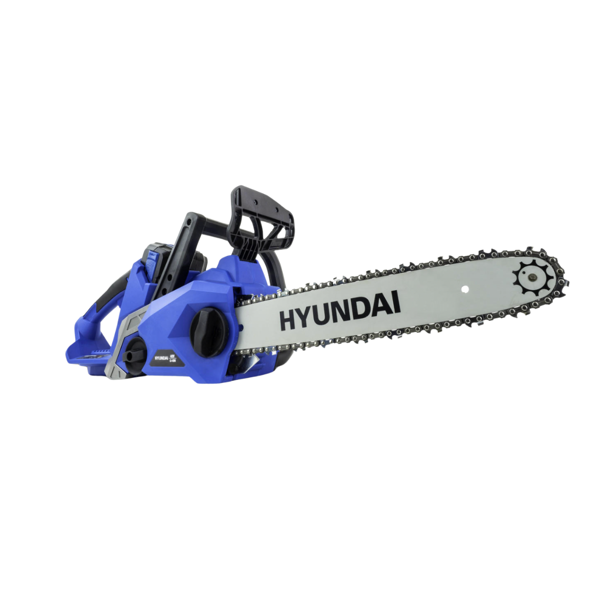 Hyundai 40V Lithium-Ion Battery Powered Cordless Chainsaw | HYC40LI