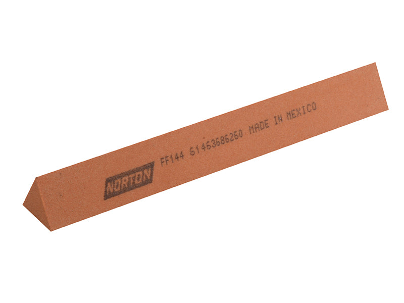 India 61463686260 FF144 Triangular File 100 x 12mm - Fine