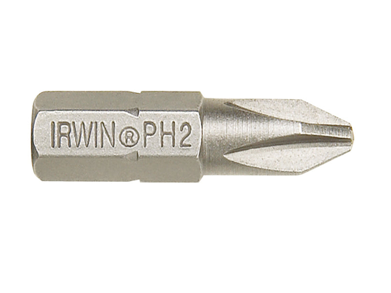 IRWIN� 10504331 Screwdriver Bits Phillips PH2 25mm (Pack 10)