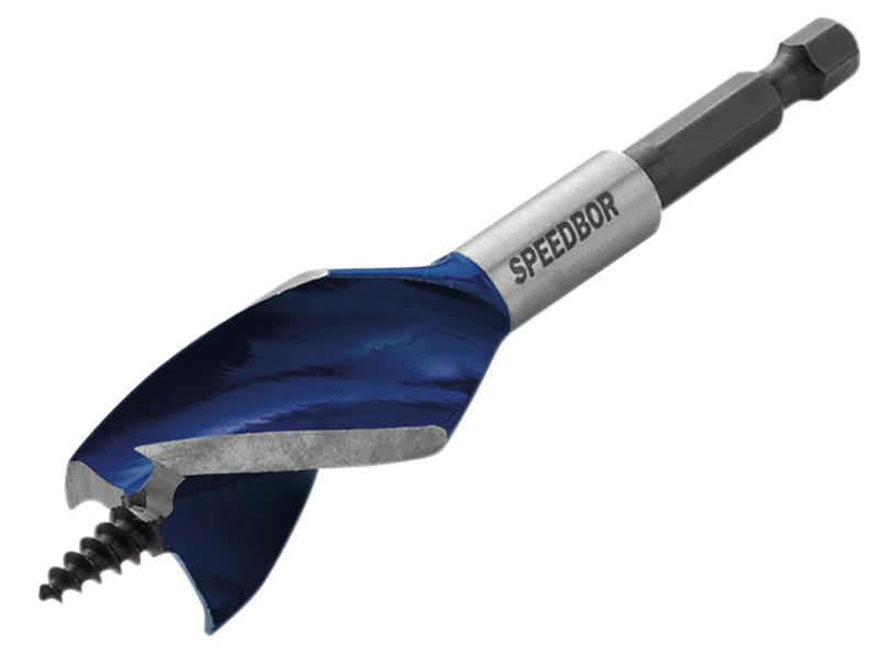 IRWIN� 1921930 Blue Groove 6X Stubby Wood Bit 14 x 100mm