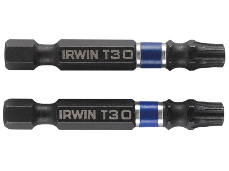 IRWIN� 1923339 Impact Screwdriver Bits TORX TX30 50mm (Pack 2)