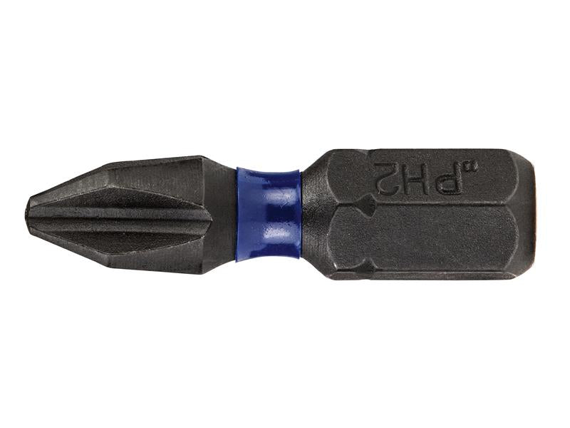 IRWIN� IW6061321 Impact Pro Performance Screwdriver Bits PH2 25mm (Pack 10)