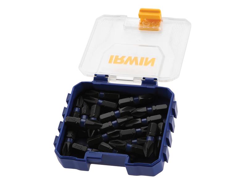 IRWIN� IW6061304 Impact Pro Performance Screwdriver Bits PH2 25mm (Pack 20)