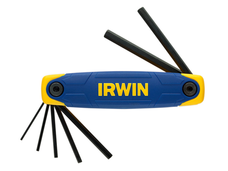 IRWIN� T10765 Folding Hex Key Set, 7 Piece (2-8mm)