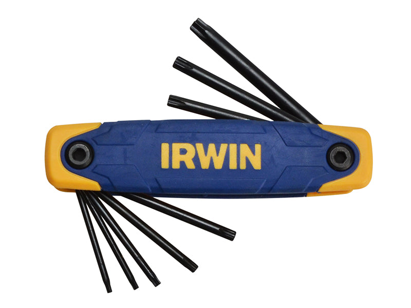 IRWIN� T10767 TORX Key Folding Set of 8: TX9-TX40