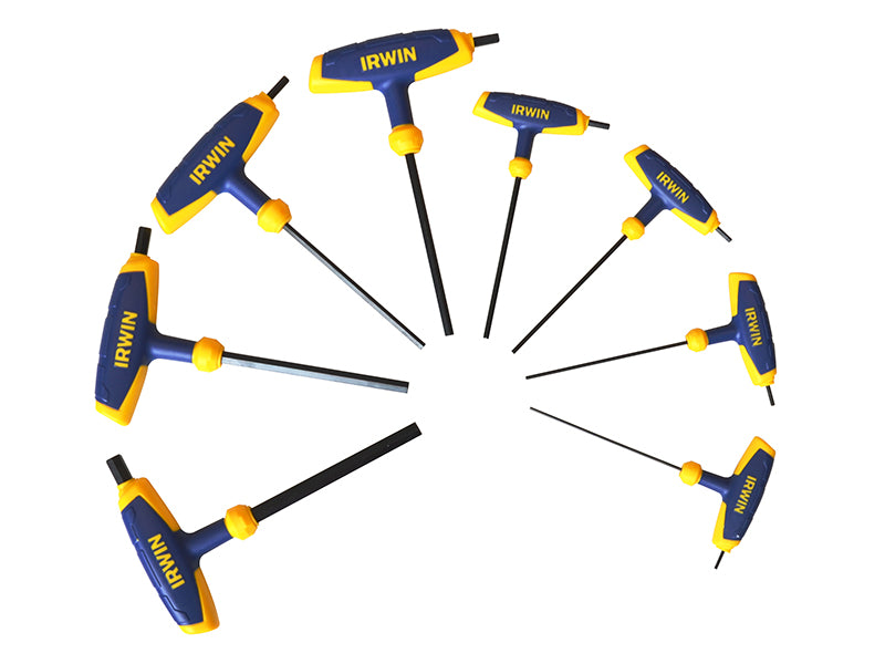 IRWIN� T10771 T-Handle Hex Key Set, 8 Piece (2-10mm)