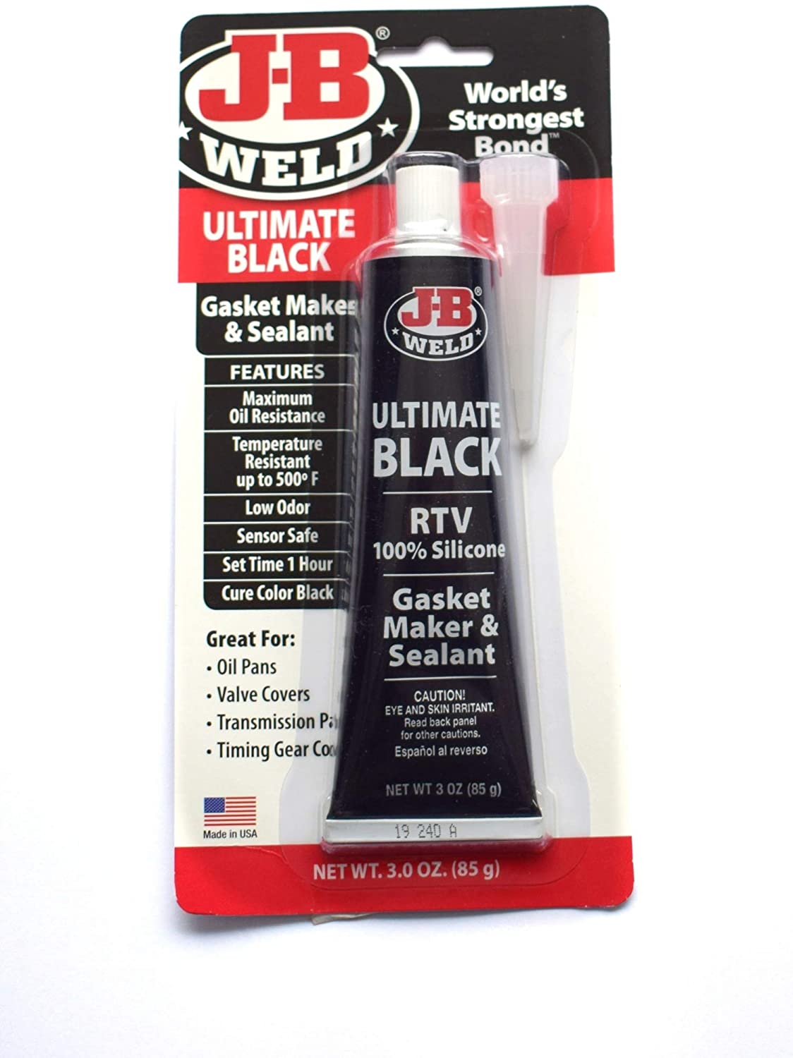 JB Weld Ultimate Black 32329UK - Carded 3 oz./ 85g