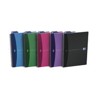 Oxford Notebook SC WB A4 Asst Pk5