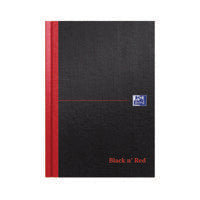 Black n Red Single Cash Book A5 Pk5