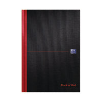 Black n Red HB Ruled Notebook A4