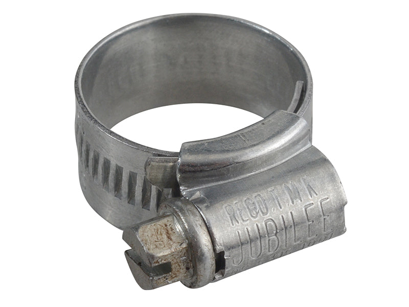 Jubilee� 0MS 0 Zinc Protected Hose Clip 16 - 22mm (5/8 - 7/8in)