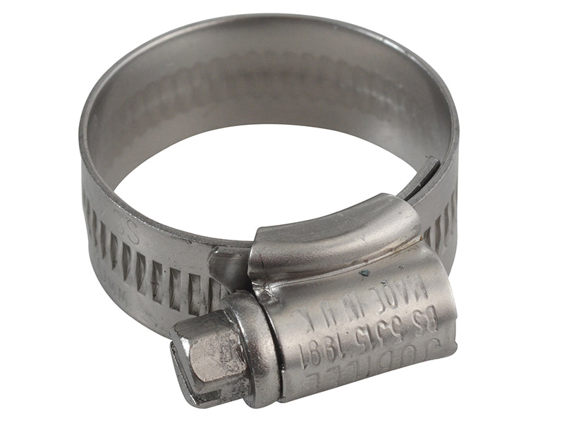 Jubilee� 1ASS 1A Stainless Steel Hose Clip 22 - 30mm (7/8 - 1.1/8in)