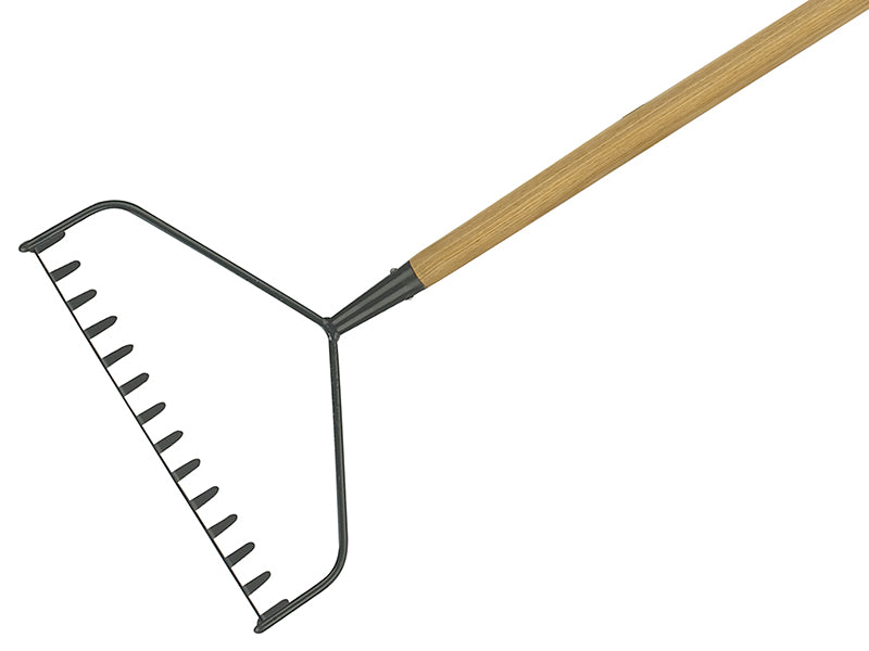 Kent&Stowe 70100257 Carbon Steel Long Handled Soil Rake, FSC�