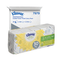 Kleenex White Ultra Hand Towel Pk5
