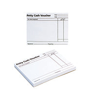 Q-Connect PettyCash Voucher Pad Pk10