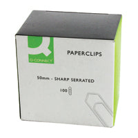 Q-Conn Pclip 50mm No Tear Pk100x10