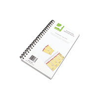 Q-Connect Tel Messge Book Self Stick