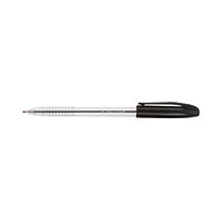 Q-Connect Stick Ballpoint Med Bk P20