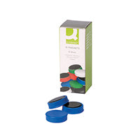 Q-Connect Magnet 25Mm Blue Pk10