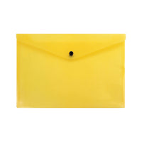 Q-Connect Doc Folder A4 Yellow Pk12